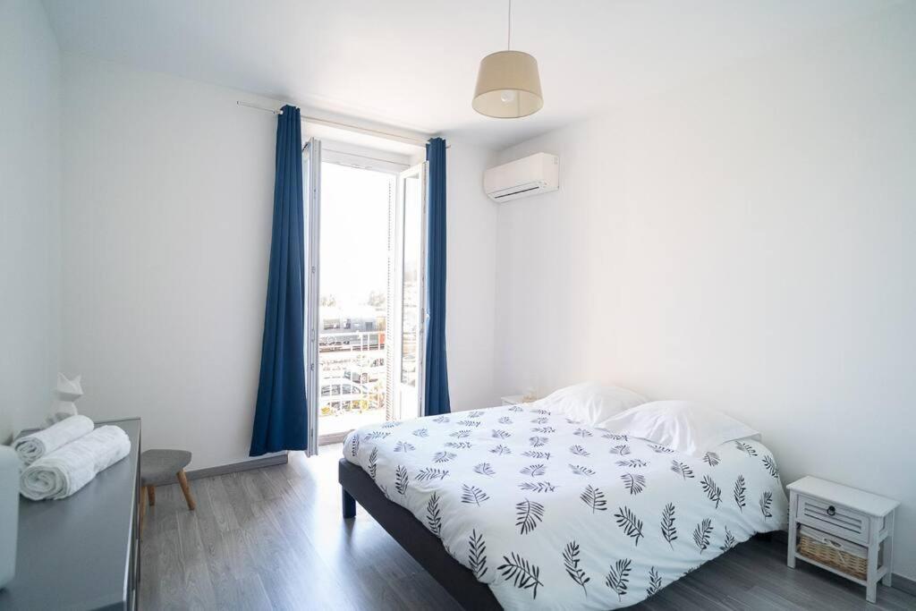 Appartement T4 Vue Mer Proche Gare Et Centre Ville アジャクシオ エクステリア 写真